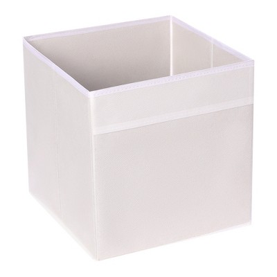 Unique Bargains Shelves Closet Fabric Storage Bin for Organizing Clothes Books 1 Pc
