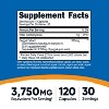 Nutricost Guggul Extract Supplement (3750 mg Equivalent) 120 Capsules - 30 Servings - 120 Capsules - 2 of 4