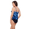 Aqua Green, Women's Triple Tier Tankini - 2 of 3