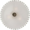 Quoizel Lighting Mirage 3 - Light Semi-Flush Mount in  Vintage Gold - 4 of 4