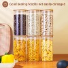 LunaLulinlk Glass Jars with Bamboo Lids: 6-Pack 25 Ounce Airtight Food Storage Containers, Kitchen and Pantry Organizers - 3 of 4