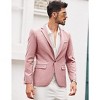 COOFANDY Men's Blazer Casual Sport Coats Slim Fit One Button Suit Jacket Lightweight Sports Jacket - 4 of 4