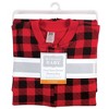 Hudson Baby Infant Boy Premium Quilted Long Sleeve Sleeping Bag and Wearable Blanket, Buffalo Plaid - 2 of 2