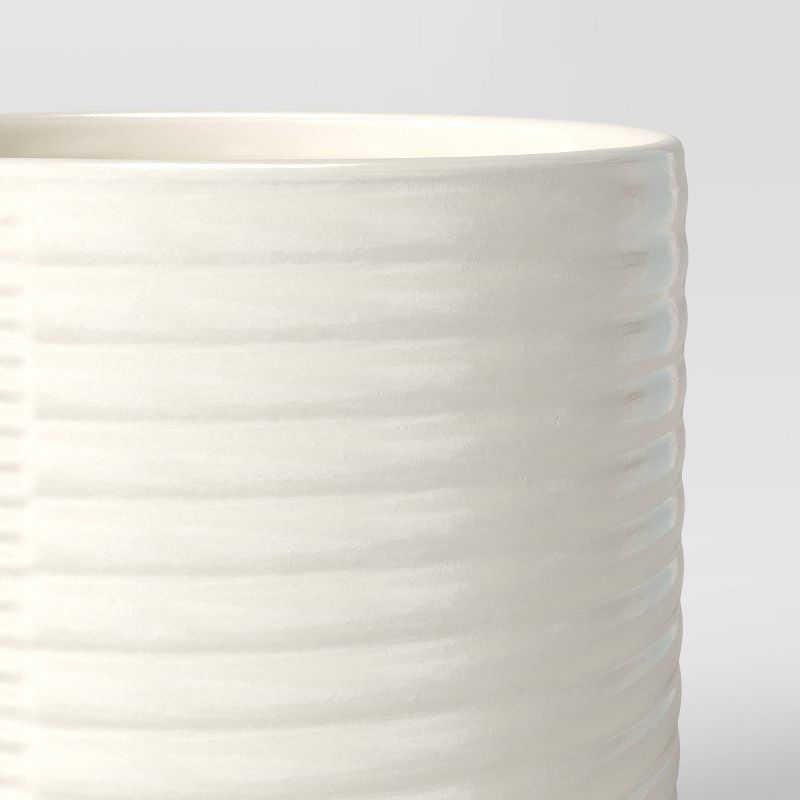 Ceramic Planter White - Threshold&#8482;, 4 of 5