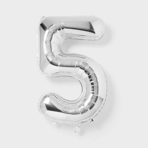 34" Number Foil Balloon - Spritz™ - 1 of 4