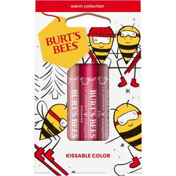 Burt's Bees Kissable Color Warm Gift Set - 3pc