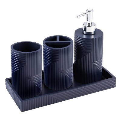 4pc Sedona Bath Accessory Set - KRALIX