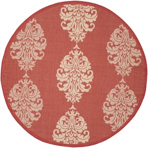 Courtyard CY2720 Power Loomed Indoor and Outdoor Rug - Safavieh - 1 of 3