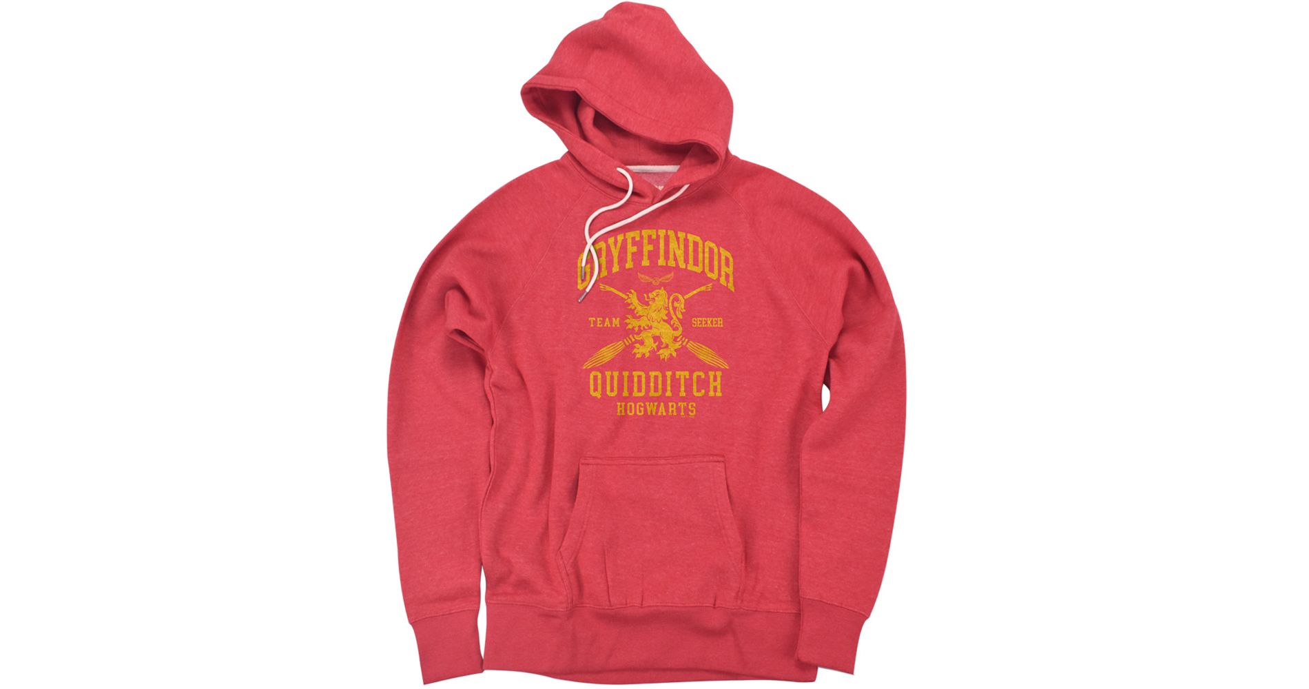 Harry Potter Gryffindor Quidditch Arch Slim Fit Pullover Hoodie