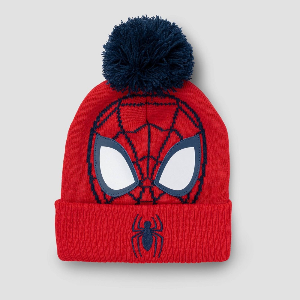 Kids' The Spider-Man Beanie - Red