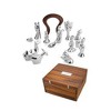 Nambe Miniature Nativity Figurines - Three Wise Men - 3 of 4