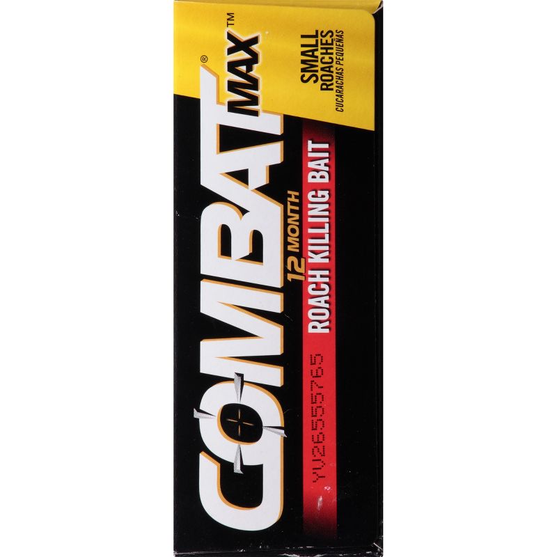 Combat Max 12 Month Roach Killing Bait Small Roach Bait Station - 18ct, 4 of 8