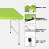 GlasFlength Folding Tables Adventure Ready Folding Table Rugged Design for Outdoor Events and Compact Living, Green, 49.21"*24"*29" - 4 of 4