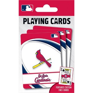 MasterPieces Officially Licensed MLB St. Louis Cardinals Playing Cards - 54 Card Deck for Adults - 1 of 4