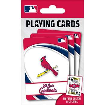 MasterPieces Officially Licensed MLB St. Louis Cardinals Playing Cards - 54 Card Deck for Adults