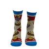 Crazy Dog T-Shirts Women's Taters Over Haters Socks Funny Sarcastic Potato Graphic Novelty Footwear - 3 of 4