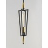 Maxim Lighting Wings 1 - Light Pendant in  Black/Satin Brass - 2 of 3