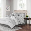 7Pcs Comforter Set, Luxury Bedding Set, Polyester Bed Comforter - 2 of 4