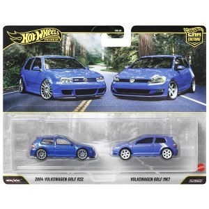 Hot Wheels 2004 Volkswagen Golf R32 & Volkswagen Golf MK7 Car