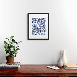 Schatzi Brown Mexico City Flower Framed Wall Art - Deny Designs - 1 of 4