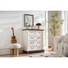 NicBex 5/6/7-Drawer Dresser Organizer with Sturdy Wooden Base,Rustic Chest of Drawers for Bedroom,Living Room,Kids Room - 2 of 4