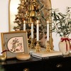 MOEPISY Christmas Tree Candle Holders Set of 4 ¨C Taper Candle Holders for Christmas Decorations - 2 of 4