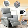Swivel Nursery Rocking Chair,Glider Chair,Modern Rocking Swivel Recliner Chair for Bedroom - 4 of 4