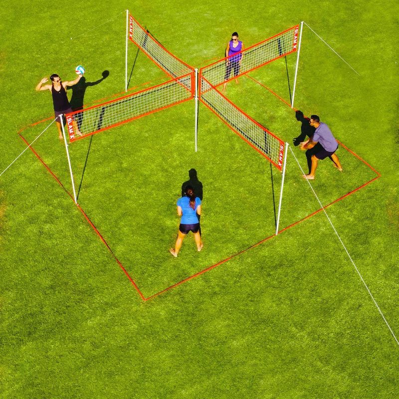 GoSports Slam X 4-Way Volleyball Game Set - 8pc, 4 of 9