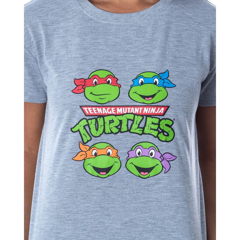 Nickelodeon Women's Teenage Mutant Ninja Turtles 2 Piece Pajama Set Jogger Multicolored, 2 of 5