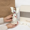 Pavilion Gift Company - In Loving Memory - 7.5" Angel with Cardinals - Decorative Objects - 4 of 4