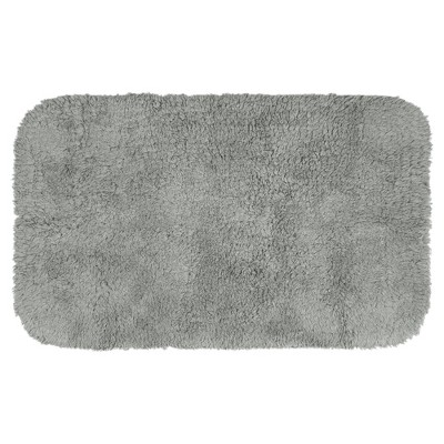Unique Bargains Rectangular Machine Washable Plush Absorbent Cotton Mat for Bathroom Vanity