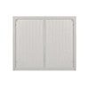 Wall Mounted Storage Cabinet with Detachable Shelves & Double Glass Doors | Multi-Use Organizer for Bathroom, Kitchen, Laundry Room (White) - 4 of 4