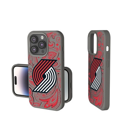 Keyscaper NBA Paisley Soft Touch Cell Phone Case for iPhone 15 Pro Max