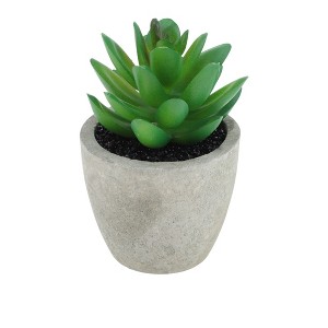 Unique Bargains Artificial Plants Plastic Pink 2.36"x2.36"x2.76" 1 Pcs - 1 of 4