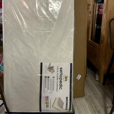 Sertapedic crib and toddler 2024 mattress