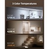 EZVALO 11.8in Motion Sensor Under Cabinet Lights 98-LED Energy Efficient, Set of 2 - 4 of 4