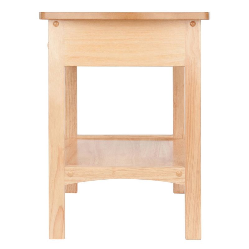 Claire Nightstand Accent Table Natural - Winsome, 5 of 11