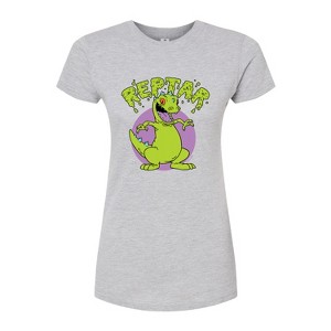 Women's - Rugrats - Reptar Slime Juniors Fitted Graphic T-Shirt - 1 of 4