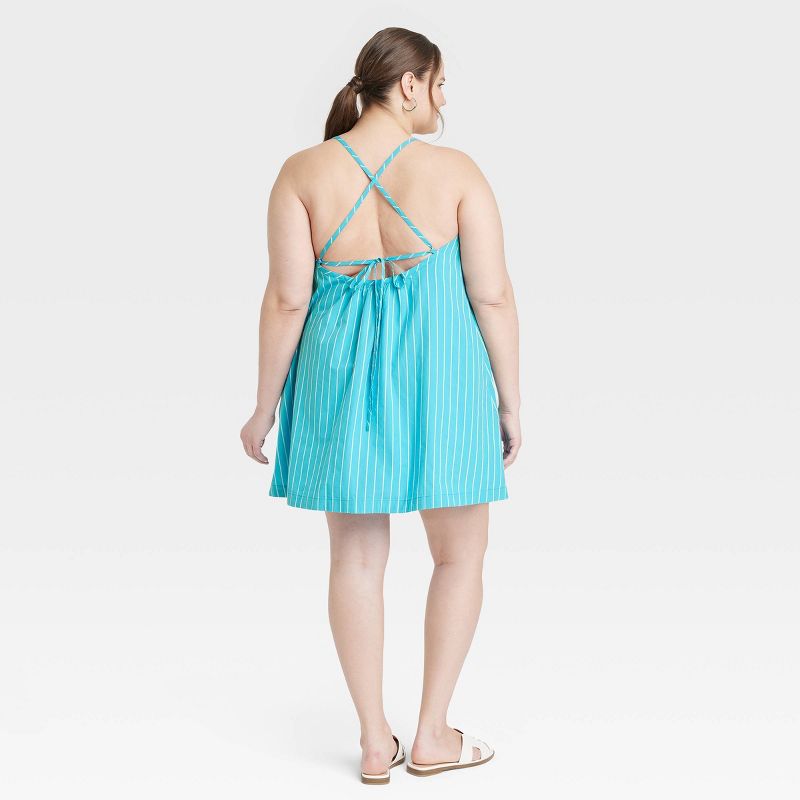 Women's Sleeveless Shift Mini Dress - A New Day™, 3 of 11