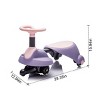 INFURNIC Baby Walkers Wiggle Car with Retractable Seat and 360 Degree Steering for Kids, Purple, 28.35"*12.99"*15.94" - 4 of 4