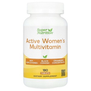 Super Nutrition Active Women's Multivitamin, 180 Tablets - 1 of 3