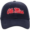 NCAA Ole Miss Rebels Vapor Structured Brushed Cotton Hat: Adjustable Solid Baseball Cap - 3 of 4