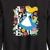 Boys' - Disney - Alice In Wonderland Graphic Long Sleeve Fleece Sweatshirt - 2 of 4