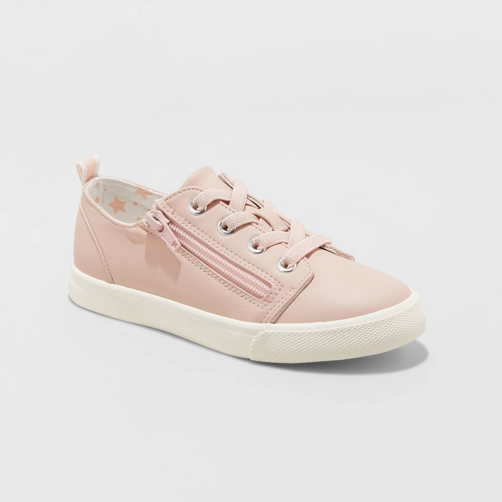 Kids' Lucian Zipper Apparel Sneakers Cat & Jack Blush Pink 5