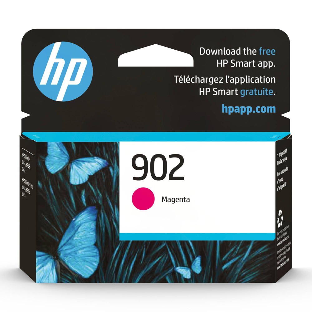 HP 902 Original Single Ink Cartridge - Magenta (T6L90AN#140)