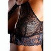 Women's Lace Keyhole Lingerie Top - LASCANA - 4 of 4