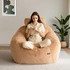MAXYOYO Giant Bean Bag Chair with Pillow - Plush Large Bean Bag Chair Couch (Zippered Link Pillow) - 2 of 4