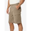 KingSize Men's Big & Tall Comfort Waist 10" Cargo Shorts - 4 of 4