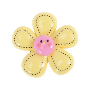 Unique Bargains Magnetic Refrigerator Sticker Irregular Shape Large Smiling Sunflower 1 Pc - 1 of 3