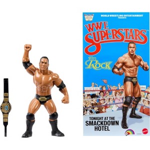 WWE 80's Greats フィギュアセット LJN WWE Superstars The Rock Action Figure, 1980s Retro 8
